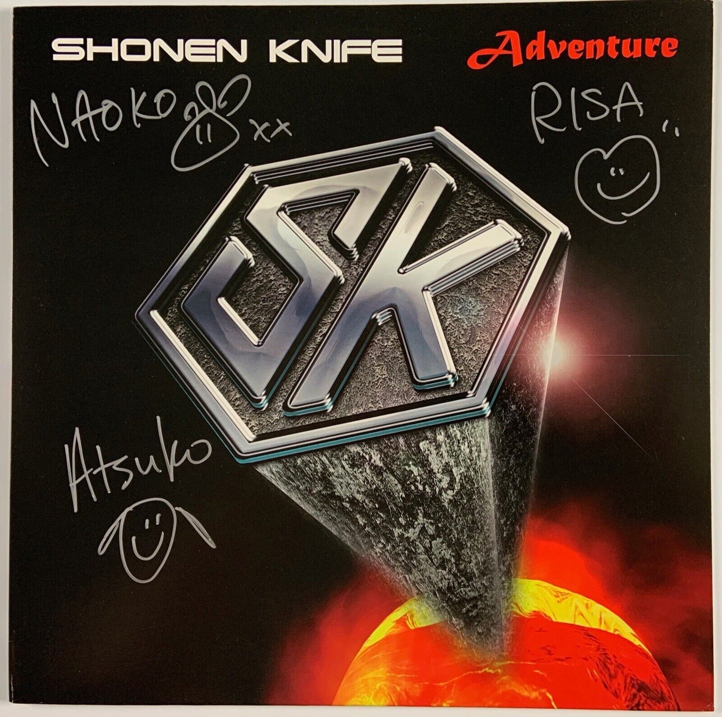 Shonen Knife Signed JSA Autograph Signed Album Adventure Multi Signed