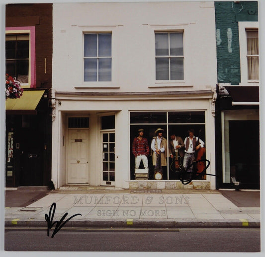 Mumford & Sons JSA Signed Autograph Album Record Vinyl Sign No More