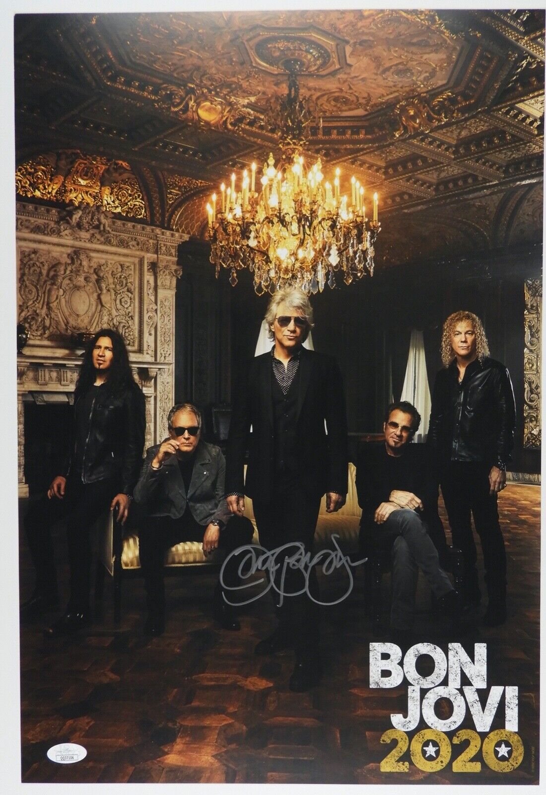 Jon Bon Jovi JSA Signed Autograph Poster Lithograph 2020 13" x 19"