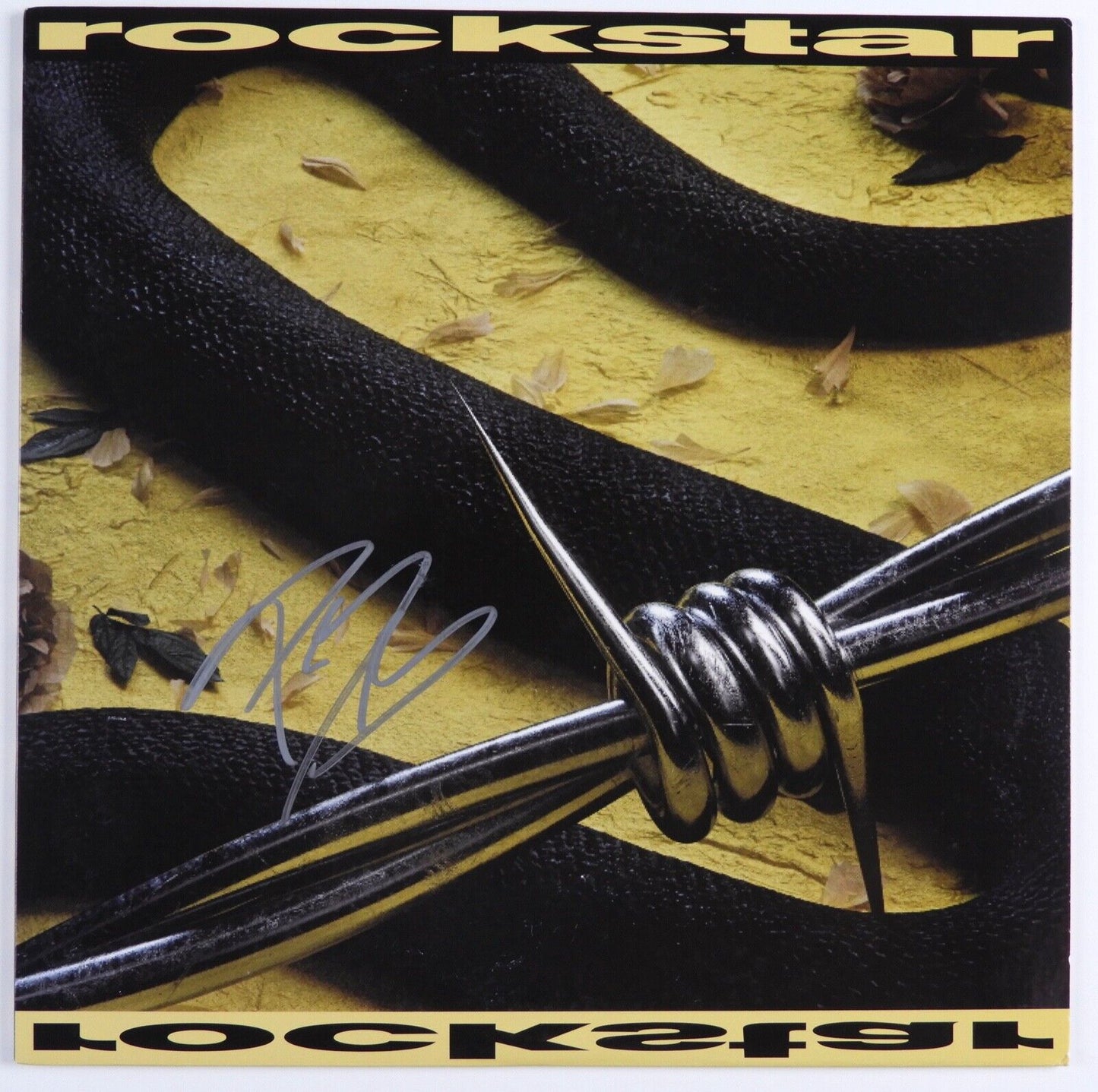 Post Malone JSA Autograph Signed  Vinyl Album Record Rockstar