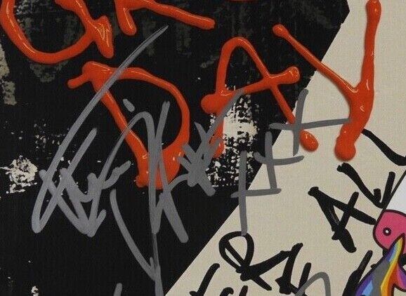 Green Day JSA Fully Signed Autograph Album Record Vinyl Billie Joe