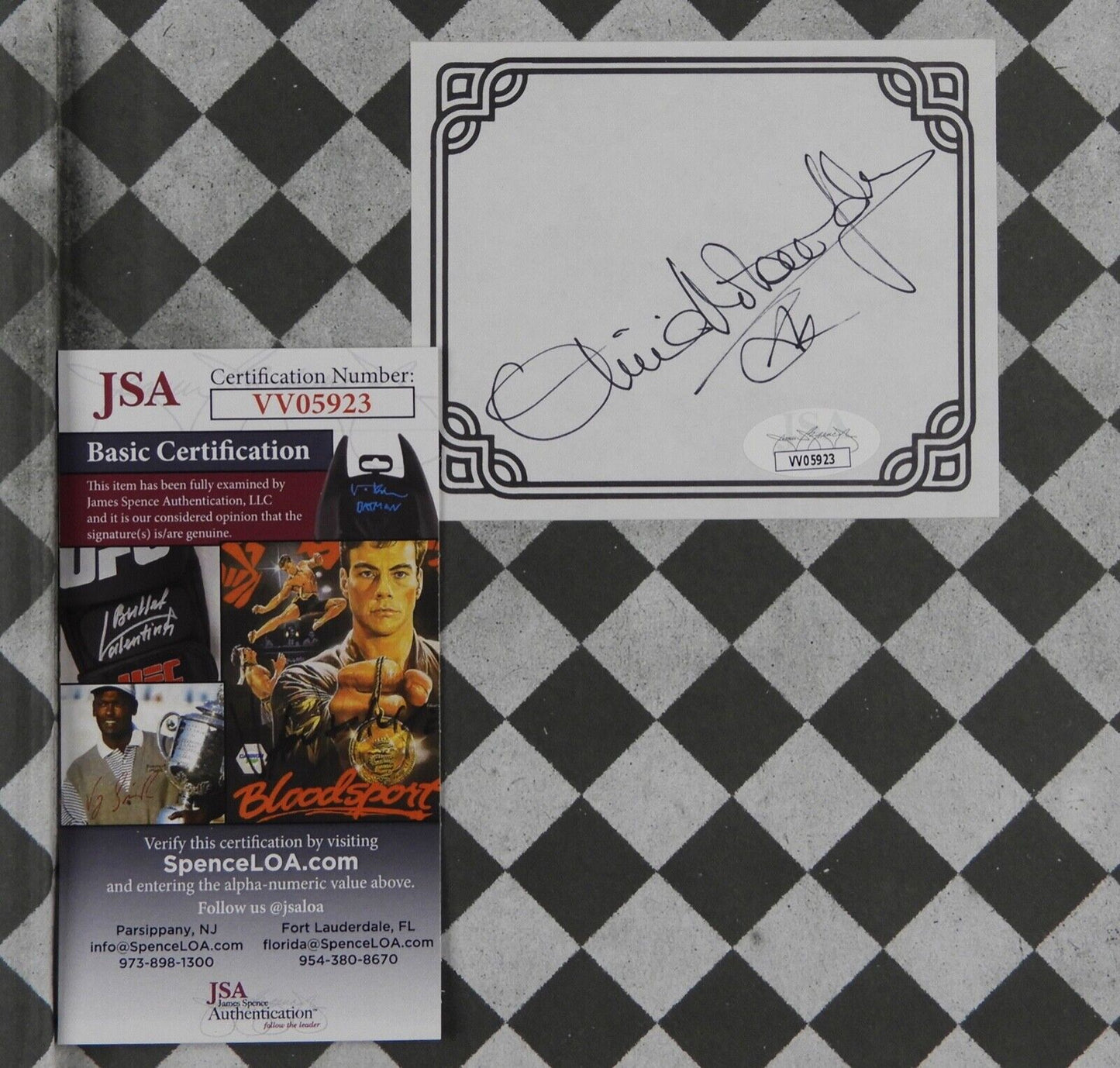 Olivia Newton-John Grease JSA Signed Autograph Book The Directors Notebook