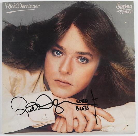 Rick Derringer JSA Signed Autograph Album Record Spring Fever