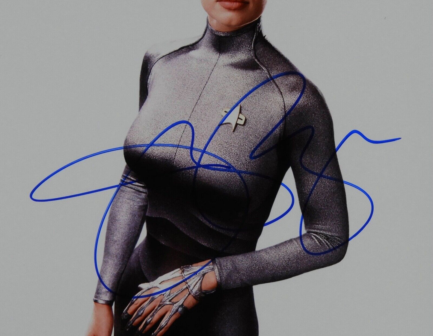 Jeri Ryan Signed Autograph JSA Star Trek 8 x 10 7 of 9 Picard