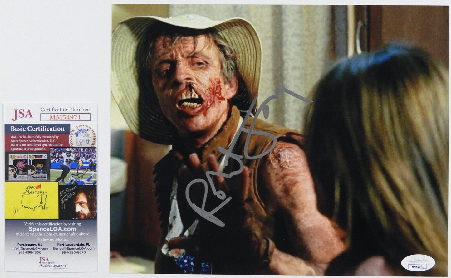 Robert Joy  8 x 10 JSA Autograph Signed hills have eyes photo