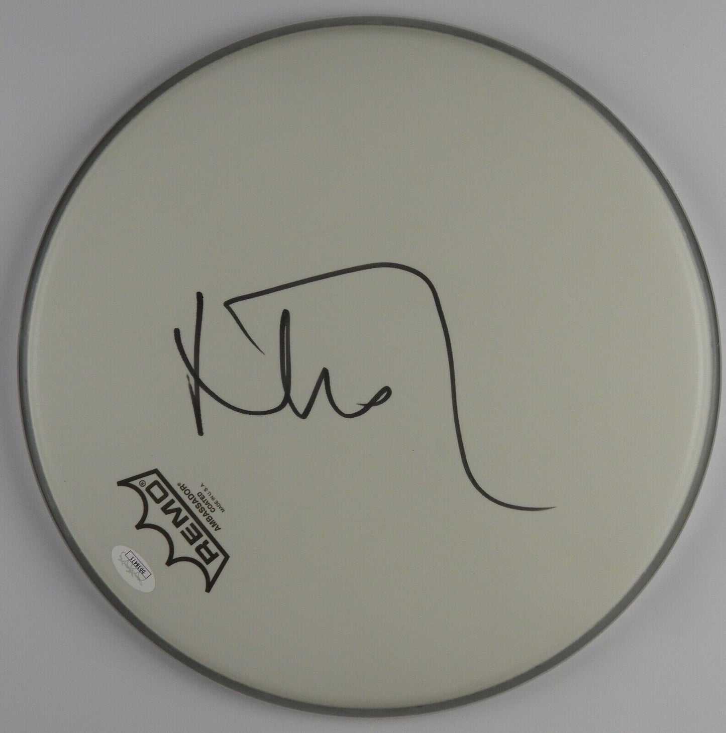 Nick Mason Pink Floyd Autograph Signed Drum Head JSA COA 12" FA LOA