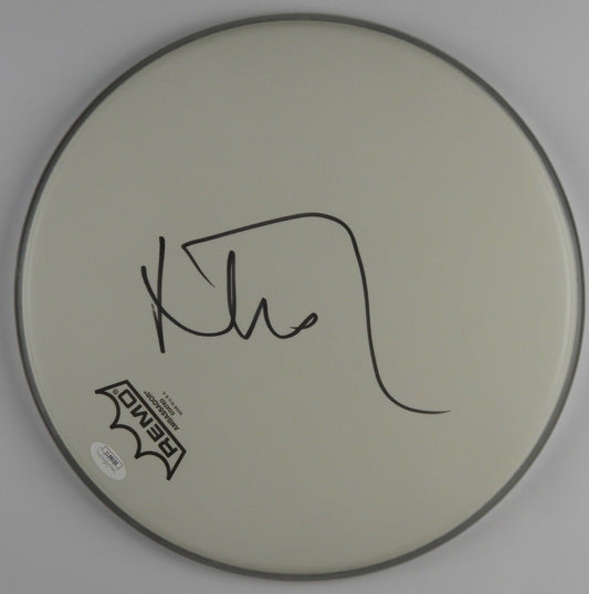 Nick Mason Pink Floyd Autograph Signed Drum Head JSA COA 12" FA LOA