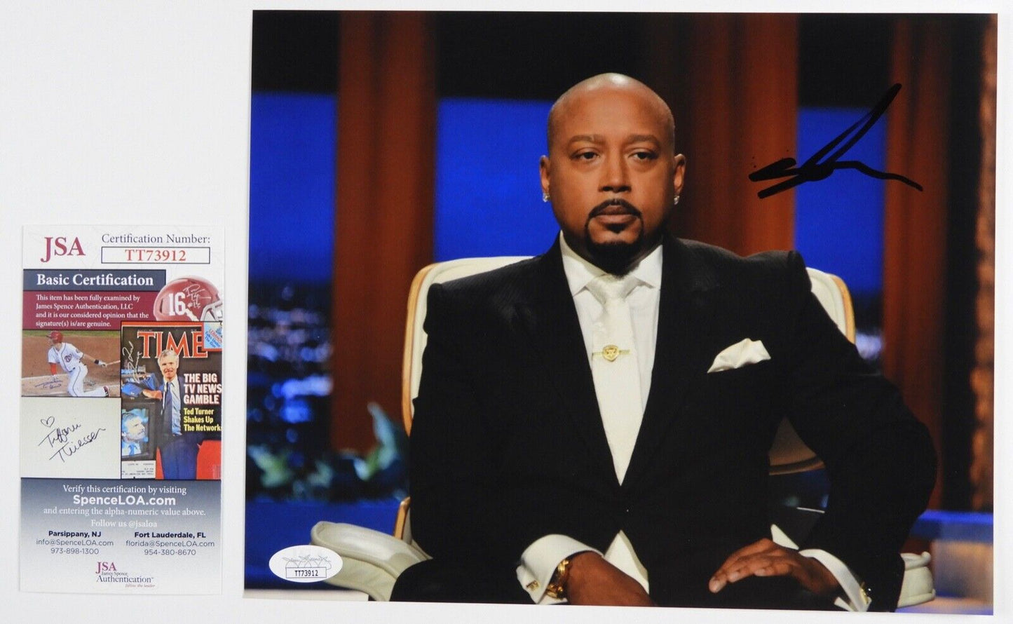 Daymond John JSA Autograph Signed Photo 8 x 10 Shark Tank