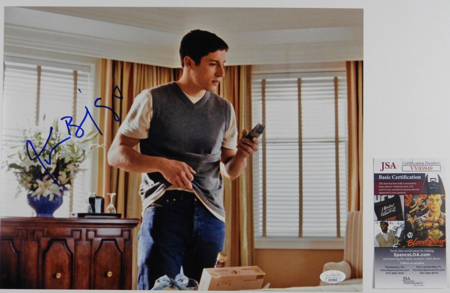 Jason Biggs American Pie Autograph JSA 11 x 14 Signed Photo