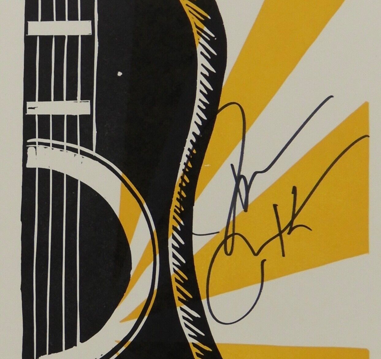 Darius Rucker Vince Gill Signed Autograph JSA Hatch Show Print Poster Ryman 2023