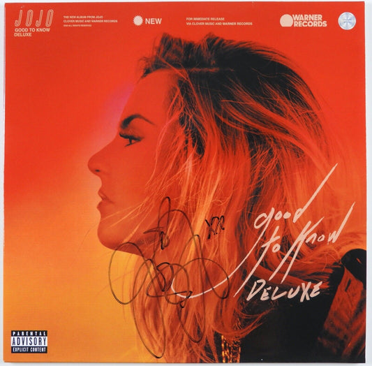 JoJo JSA Signed Autograph Album Record Jo Jo Good To Know