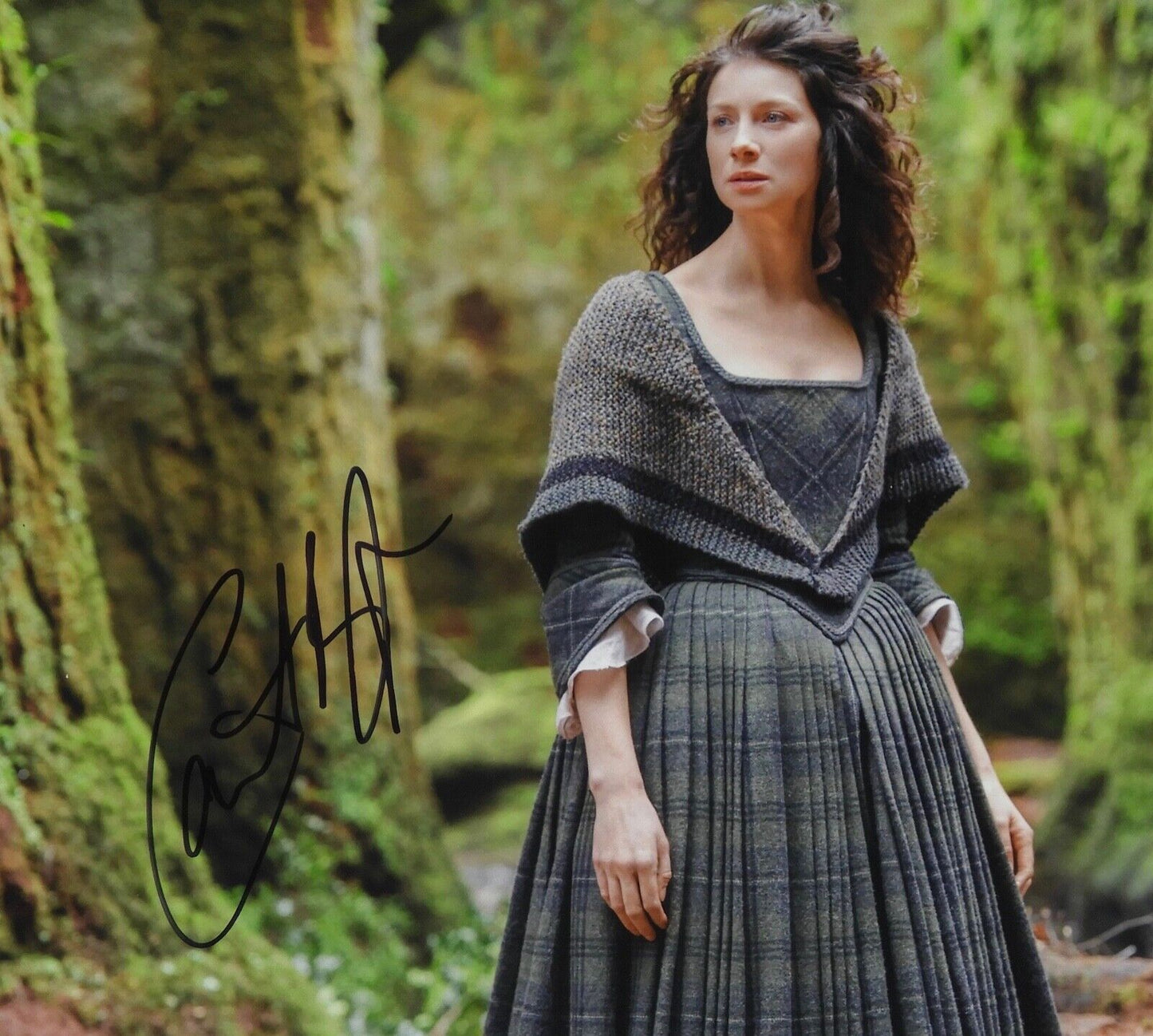 Caitriona Balfe Outlander Autograph Signed 8 x 10 JSA COA