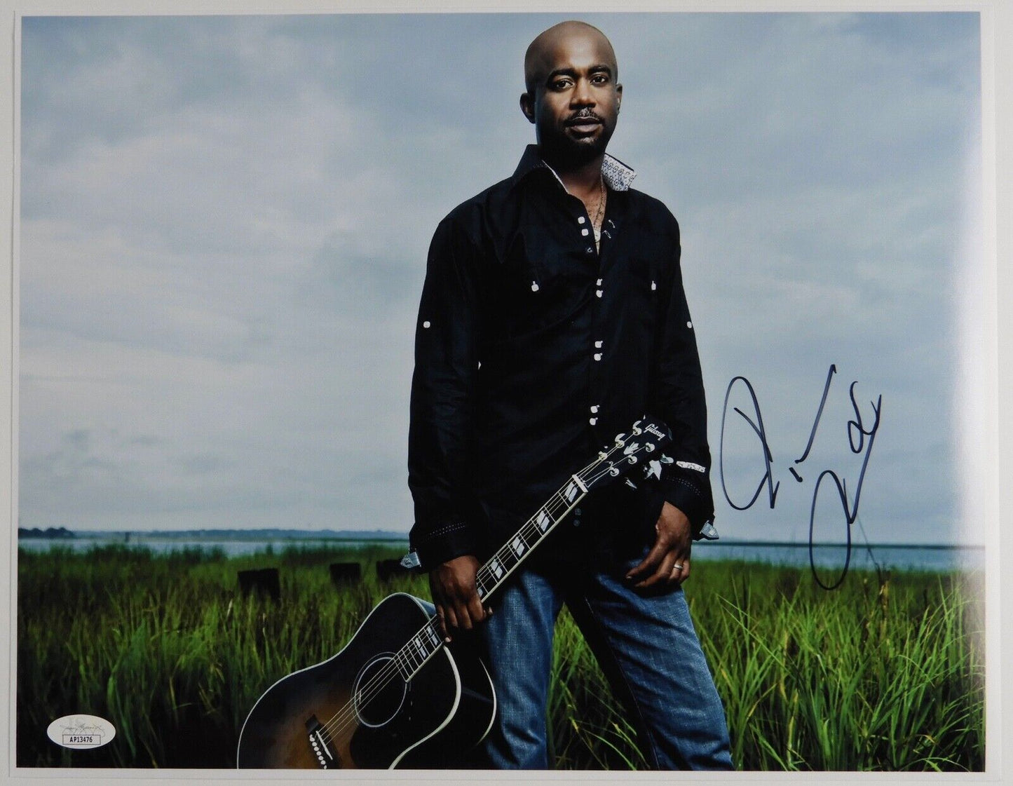 Darius Rucker JSA Autograph Signed 11 x 14 photo Hootie and the Blowfish