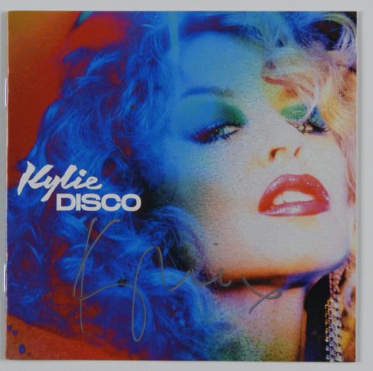 Kylie Minogue Disco JSA signed autograph CD Cover