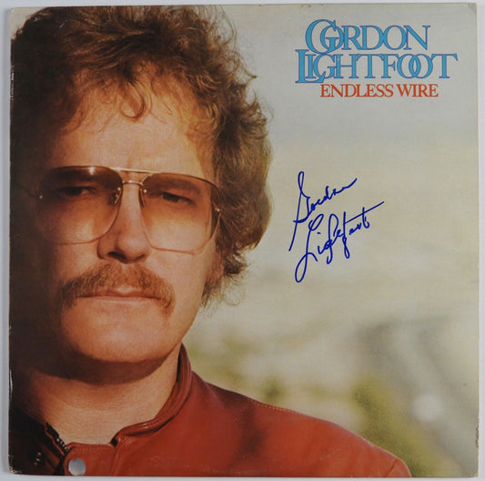 Gordon Lightfoot JSA Signed Autograph Record Vinyl Endless Wire