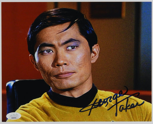 George Takei Signed  Autograph JSA COA 8 x 10 photo Star Trek Sulu