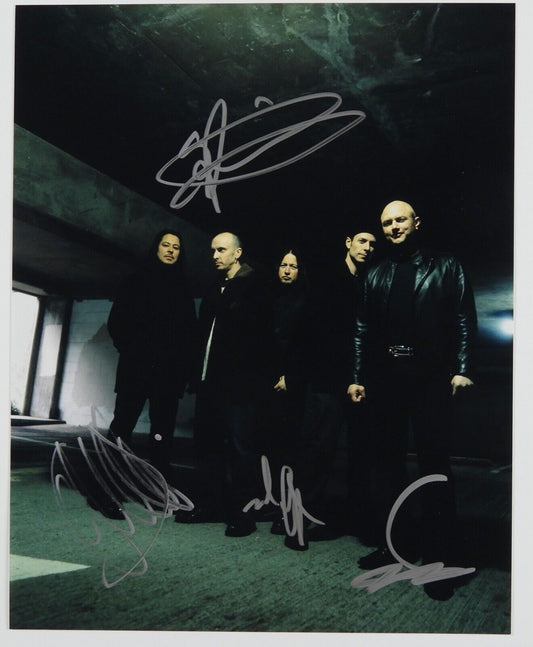 Queensryche JSA Autograph Signed 8 x 10 photo Geoff Tate, Scott Rockenfield +