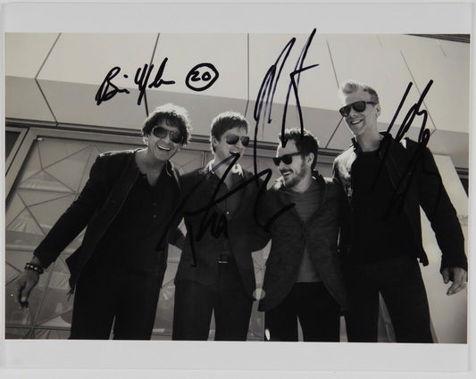 Matchbox Twenty 20 Full Band Signed Autograph JSA COA Photo Rob Thomas +