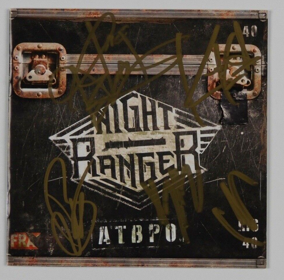 Night Ranger JSA Signed Autograph CD Booklet ATBPO