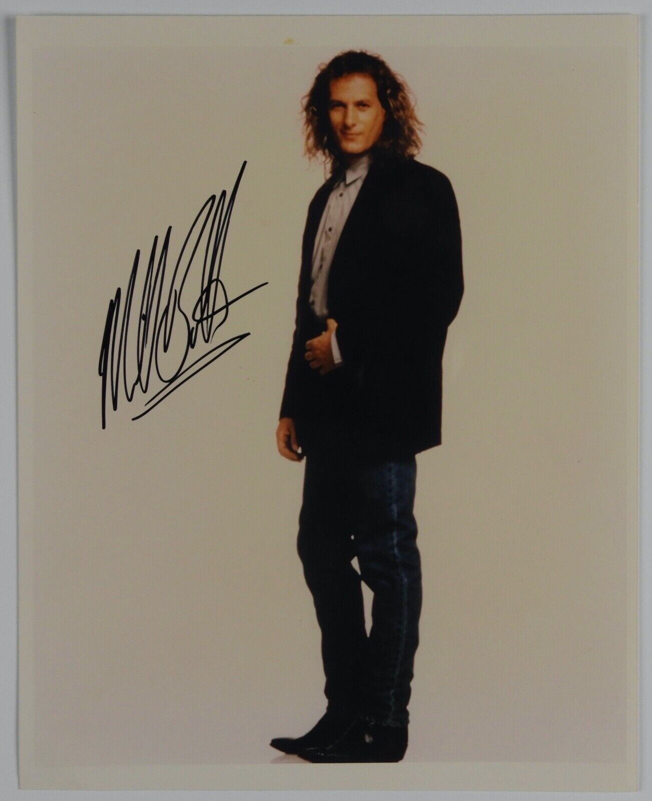 Micheal Bolton JSA Signed Autograph 8 x 10 Photo