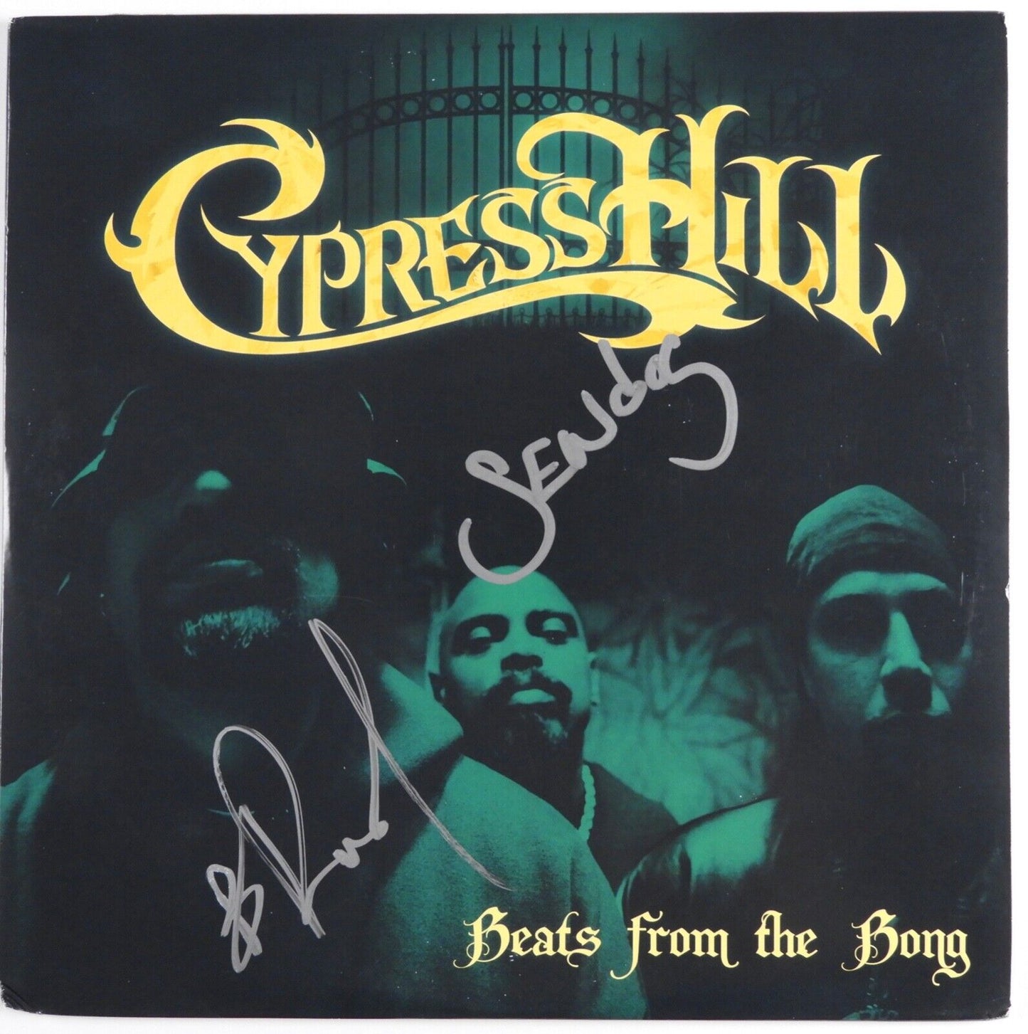 Cypress Hill JSA Signed Autograph Record Album Vinyl Beat From The Bong B-Real
