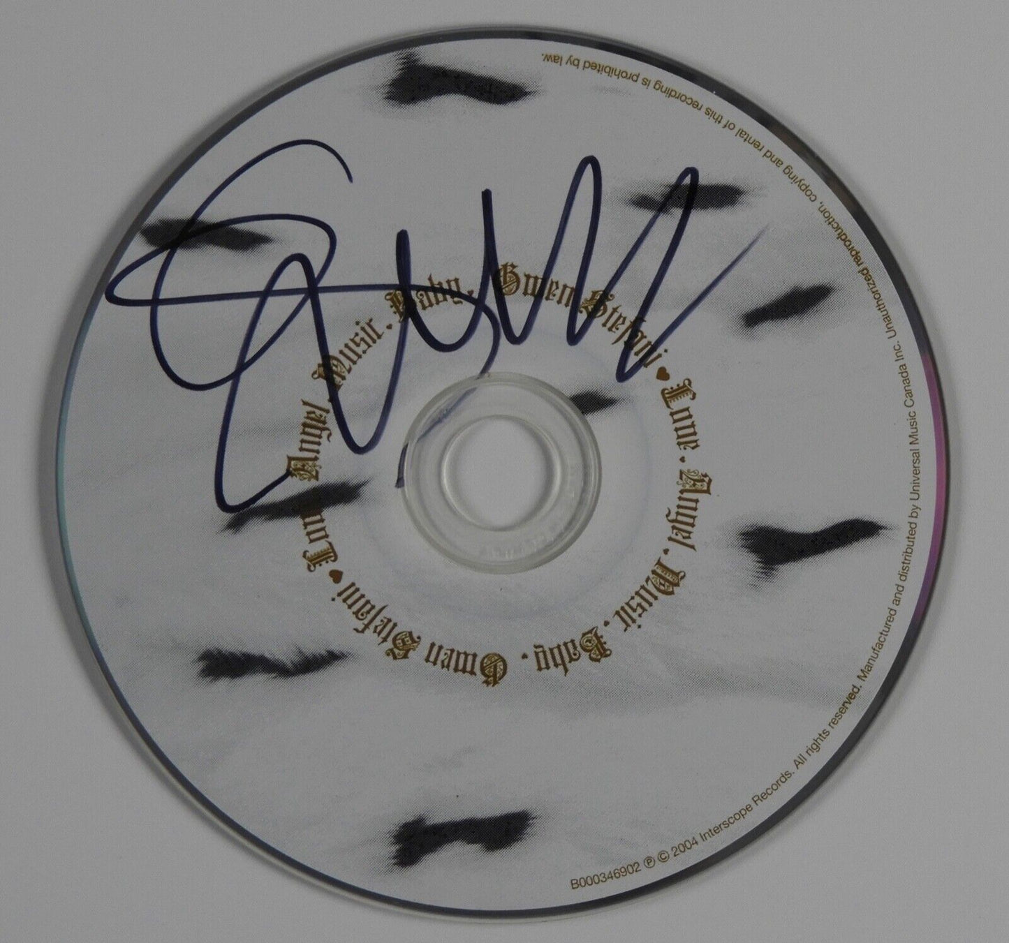 Gwen Stefani JSA Signed Autograph CD Love Angel Music Baby