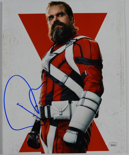 David Harbour JSA Signed Autograph Photo 8 x 10 Red Guardian Marvel