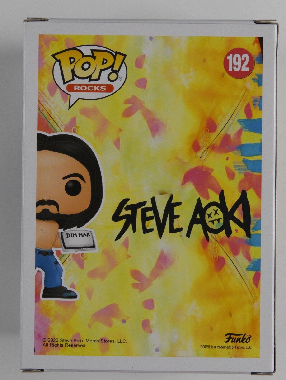 DJ Steve Aoki Signed Autograph Beckett Funko Pop 192 EDM