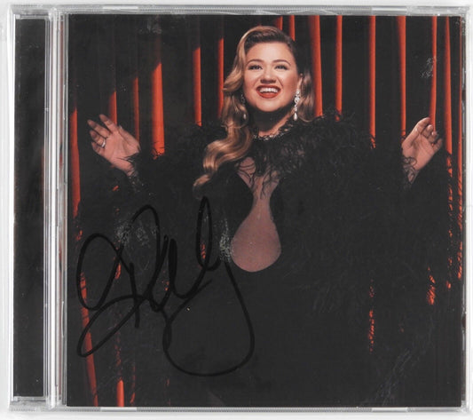 Kelly Clarkson Signed Autograph CD Card Still Sealed When Christmas Comes Around
