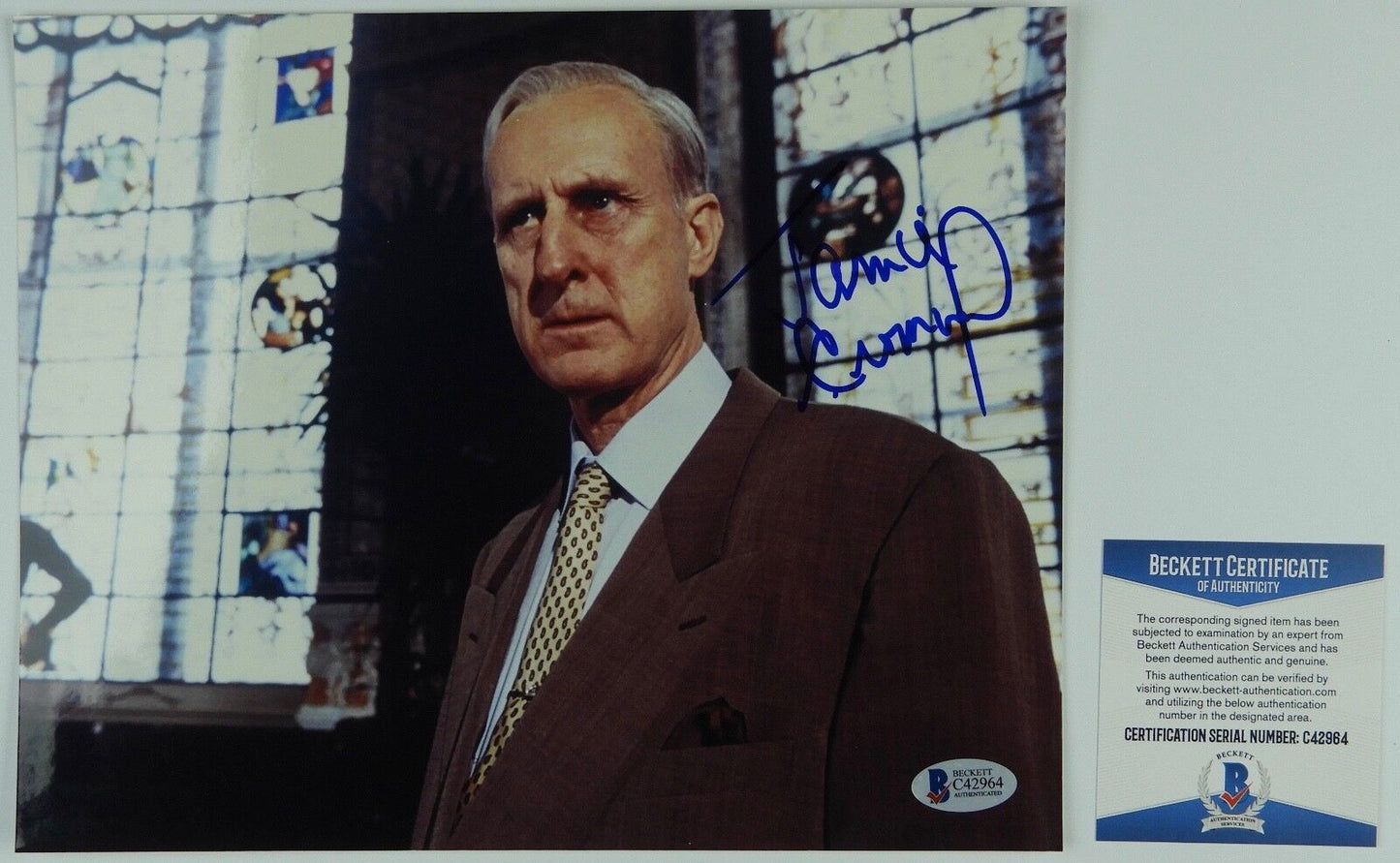 James Cromwell signed autograph photo 8 x 10 BAS COA Beckett