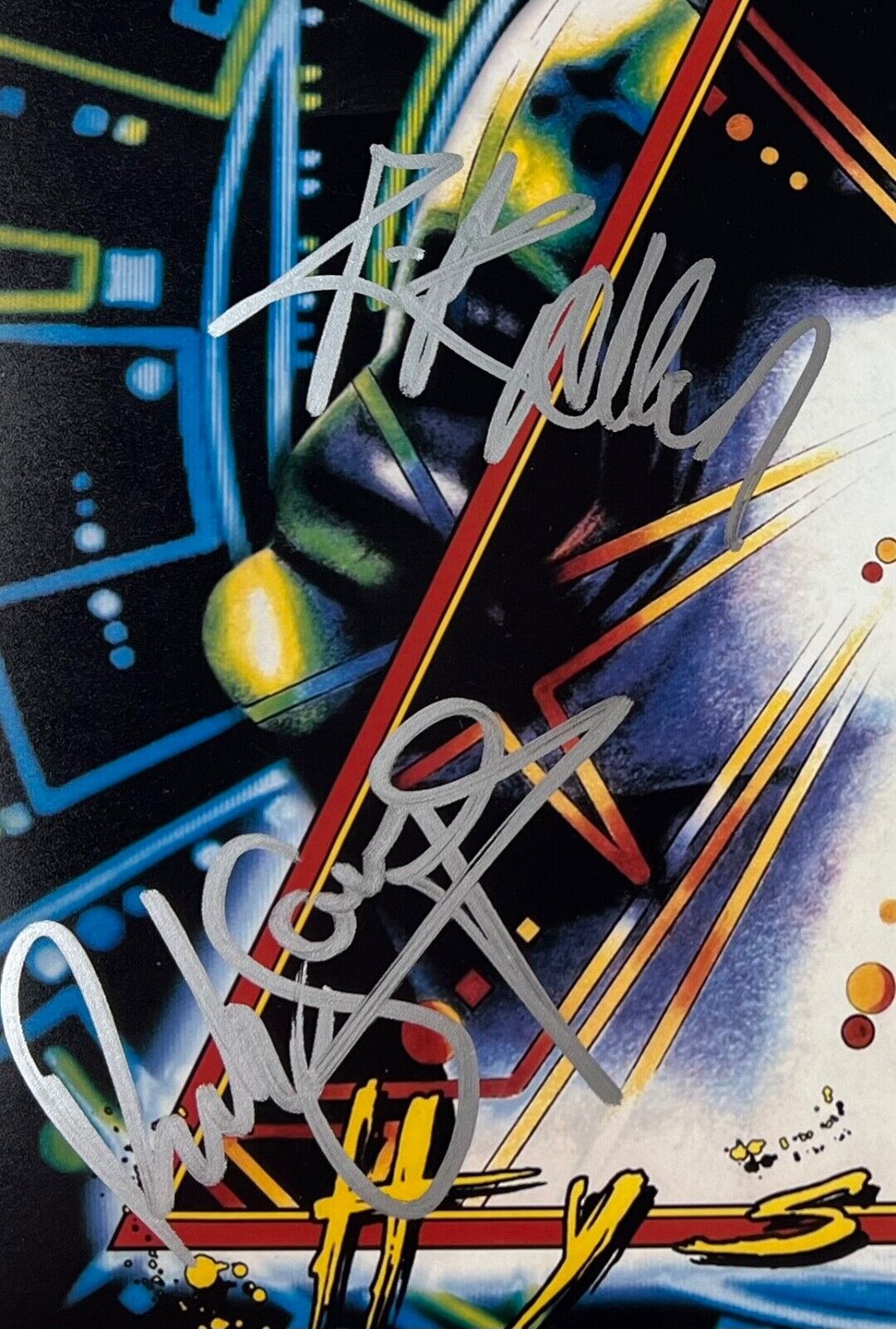 Def Leppard JSA Fully Signed Hysteria Autograph 12" x 12" Photo