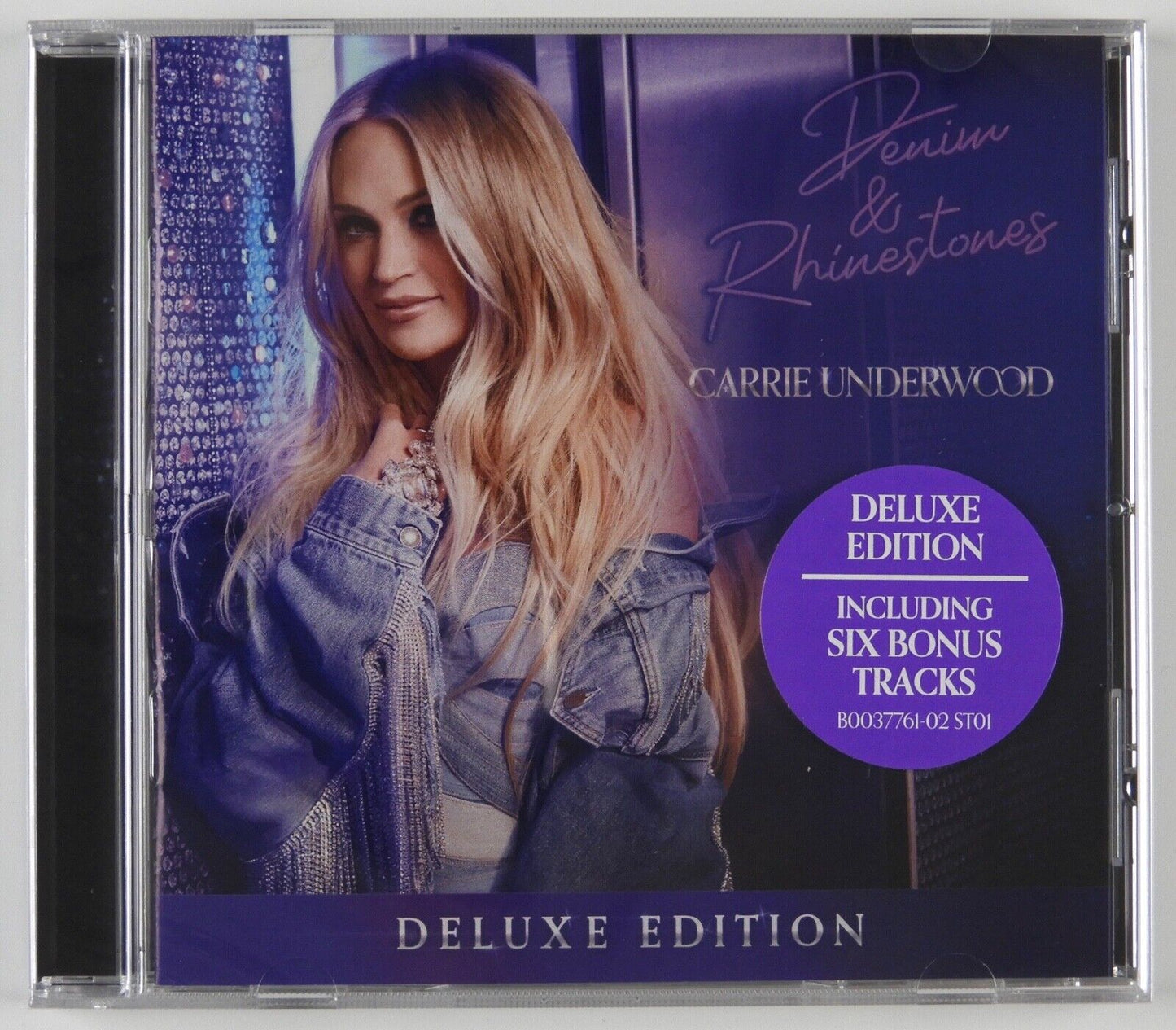 Carrie Underwood JSA signed autograph CD Booklet Denim & Rhinestones