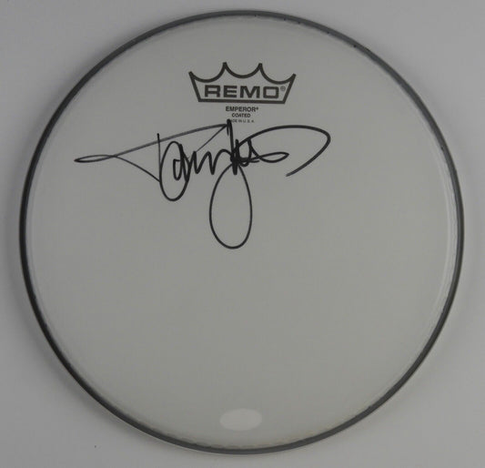 Tommy Lee Motley Crue Autograph Signed Drum Head JSA COA 10"