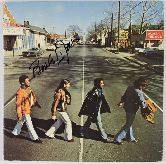 Booker T Jones JSA Signed Autograph Record Album Vinyl & The M.G.'s