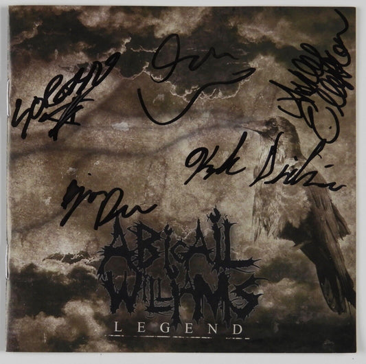 Abigail Williams signed autograph CD Legend
