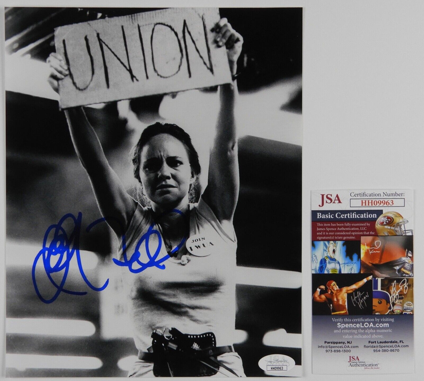 Sally Field JSA signed autograph 8 x 10 Photo Norma Rae