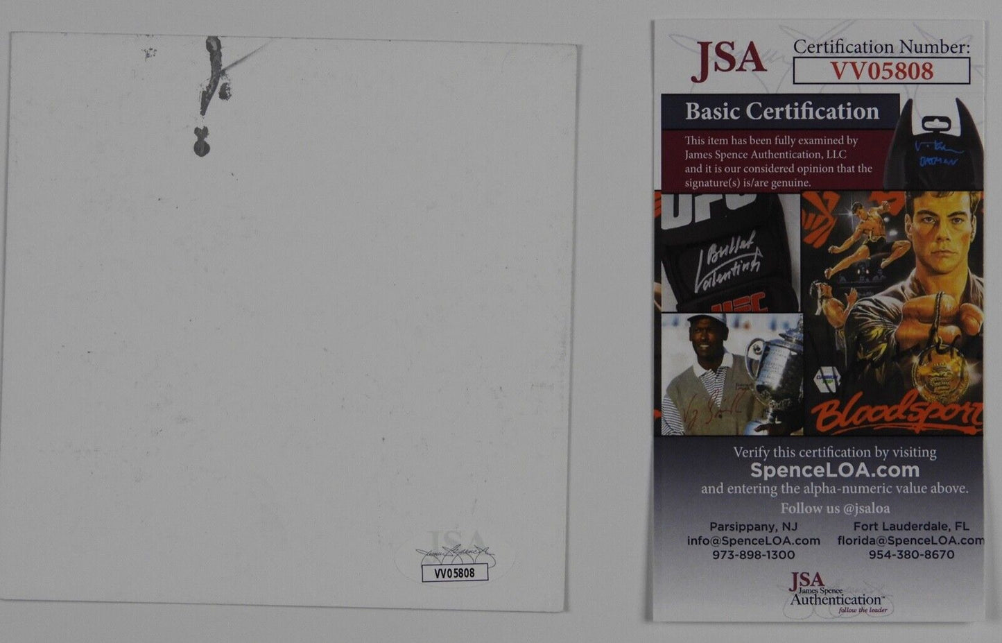 Sting The Police JSA Signed Autograph CD Insert Duets