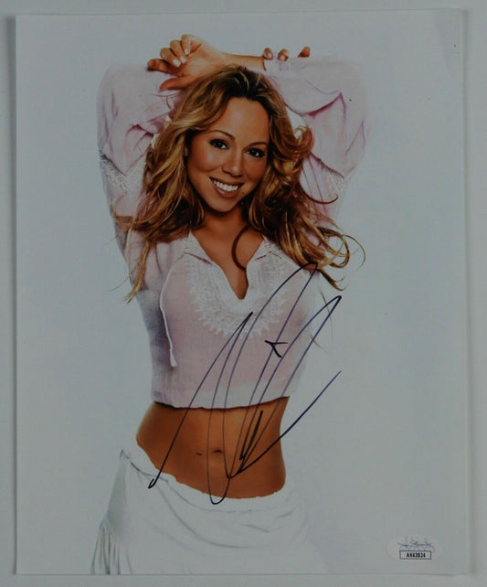 Mariah Carey Signed JSA Autograph 8 x 10 photo