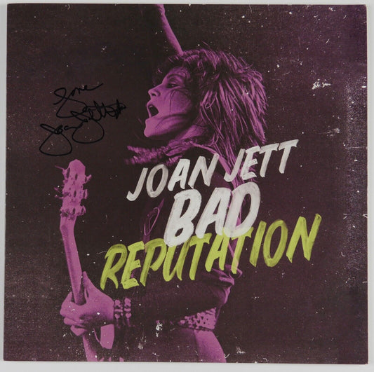 Joan Jett JSA Signed Autograph Album Record Vinyl Reputation