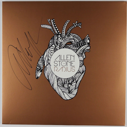 Allen Stone JSA Signed Autograph Record Album Vinyl Radius