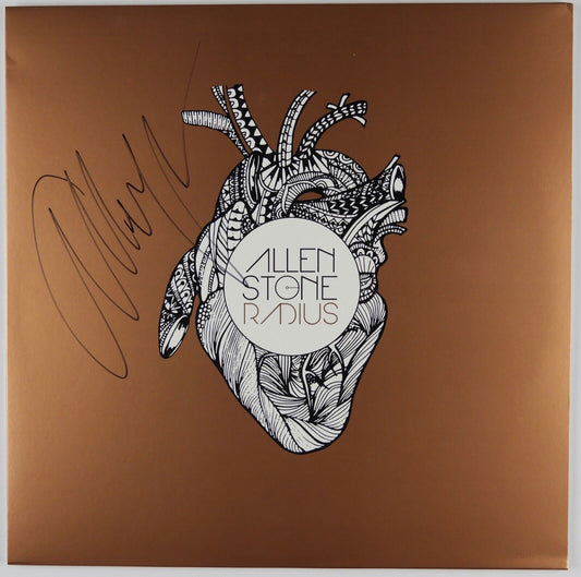 Allen Stone JSA Signed Autograph Record Album Vinyl Radius