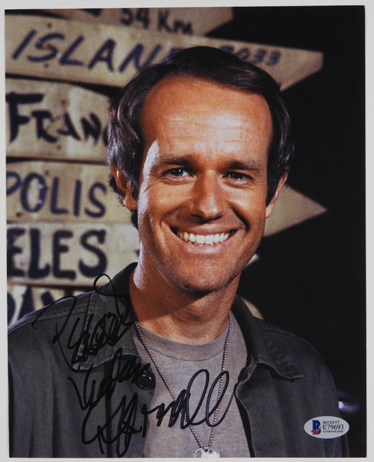 Mike Farrell M*A*S*H MASH Autograph Beckett 8 x 10 Signed Photo