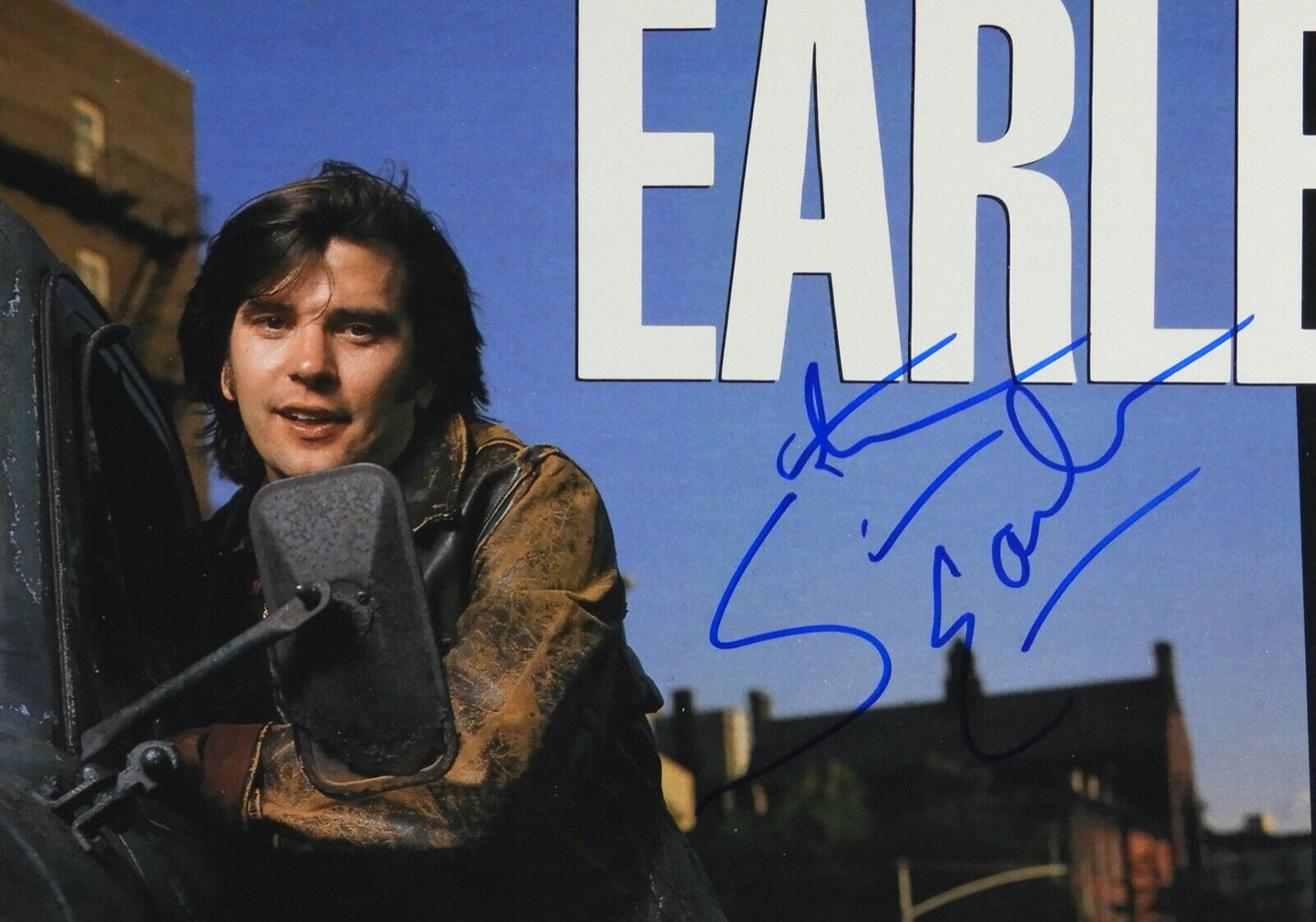 Steve Earle JSA Signed Autograph Album Record Vinyl
