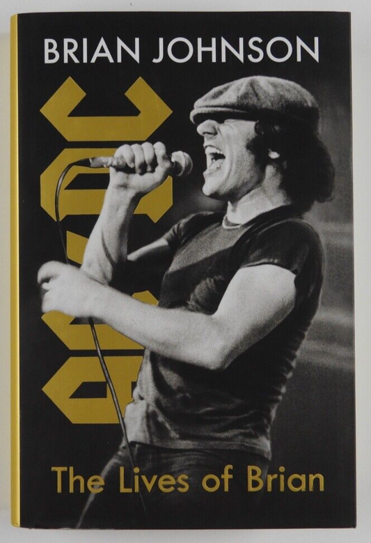 Brian Johnson JSA Autograph Signed Book The Lives Of Brian AC/DC