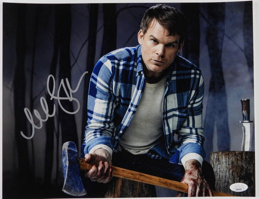 Michael C. Hall JSA signed autograph 11 x 14 Photo Dexter