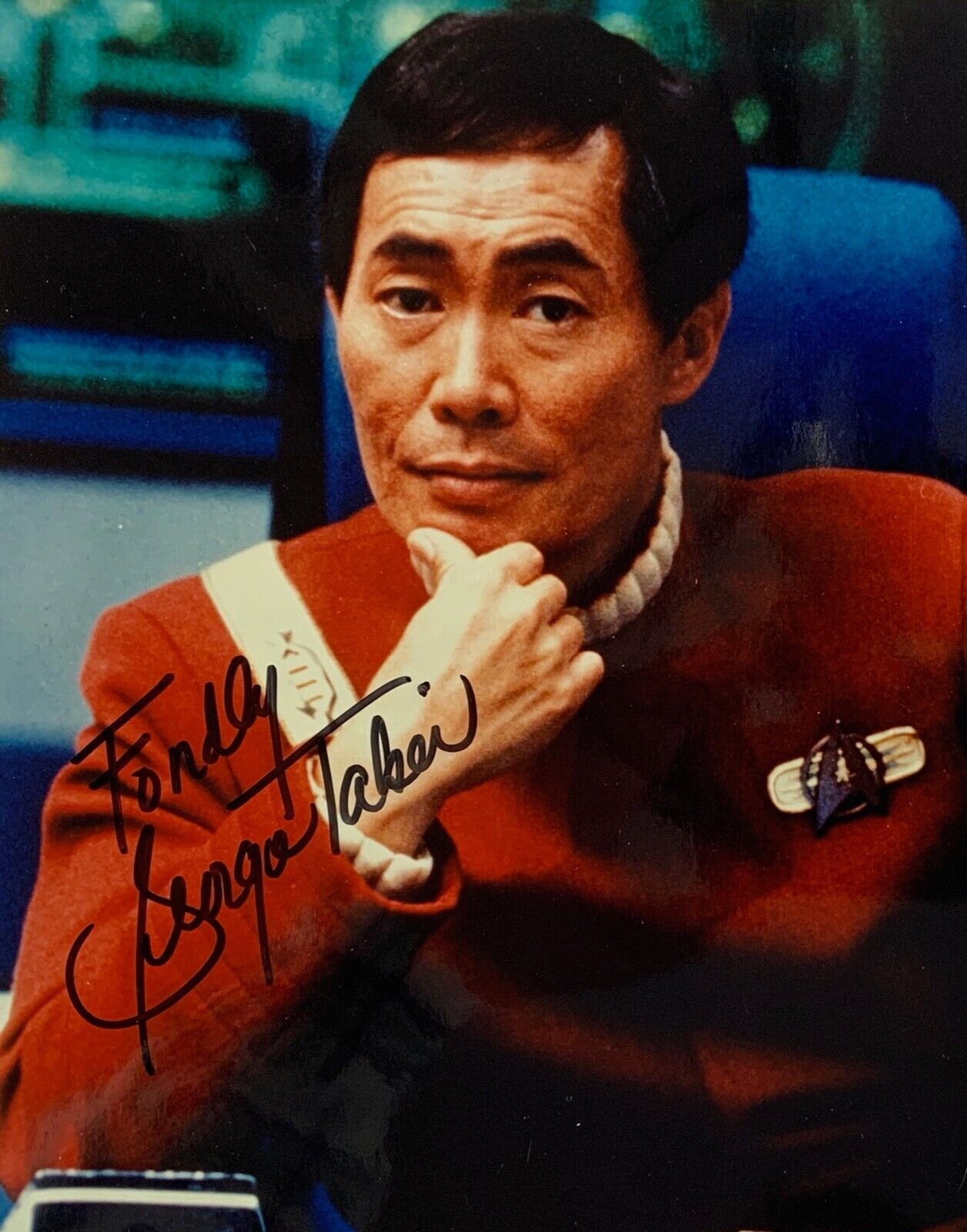 George Takei Star Trek JSA Autograph Signed Photo 8 x 10 Sulu