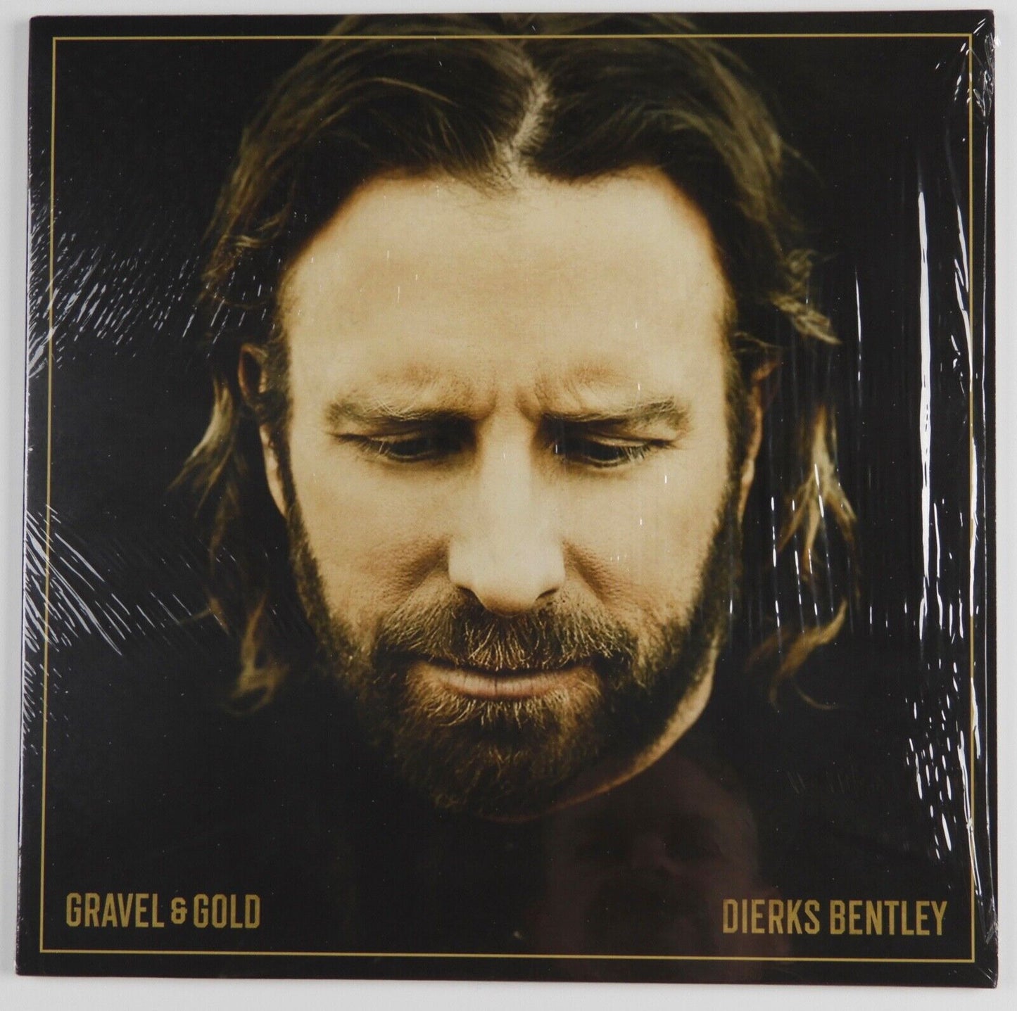 Dierks Bentley JSA Signed Autograph Album Record Insert Gravel & Gold