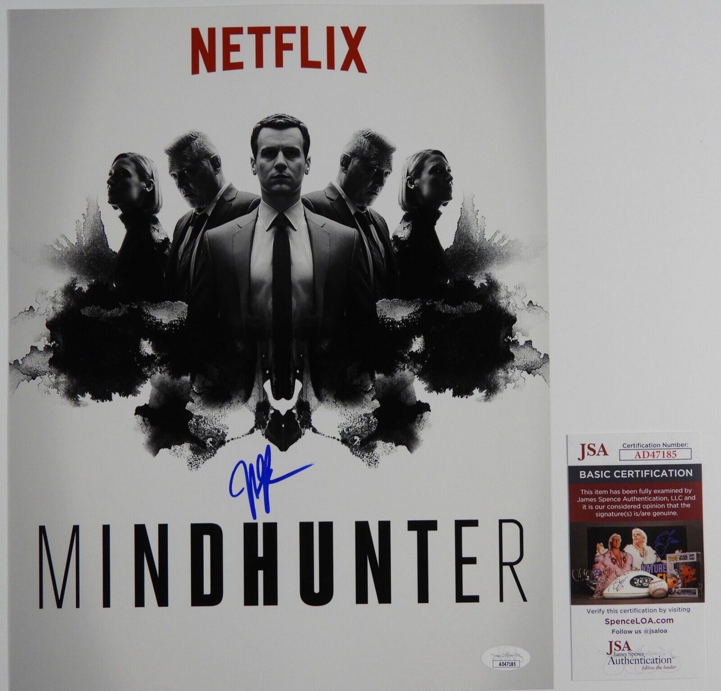 Jonathan Groff JSA Signed Autograph Photo 11 x 14 Mindhunter