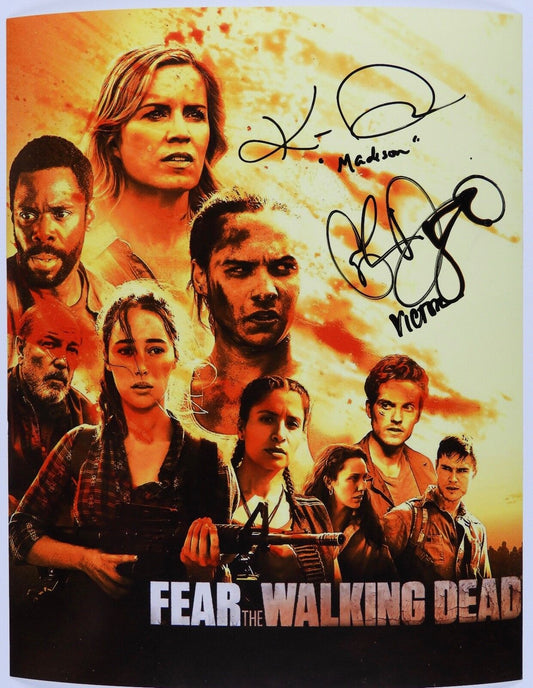 Fear The Walking Dead Madison Cast Autograph Signed Photo JSA 11x14