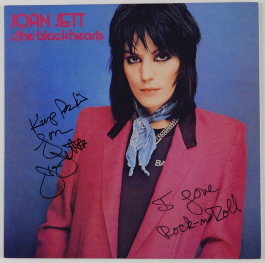 Joan Jett JSA Signed Autograph Album Record I Love Rock n Roll
